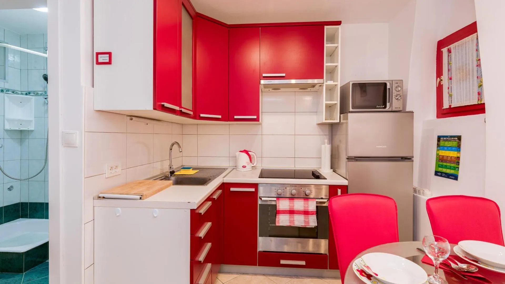 Apartment Vida A2 In The Old Part Of Baska Croatia